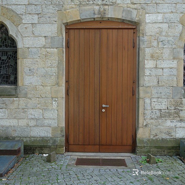 Wooden door texture