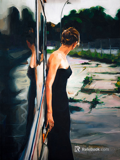 figure painting texture