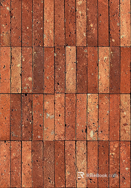 Retro red brick texture