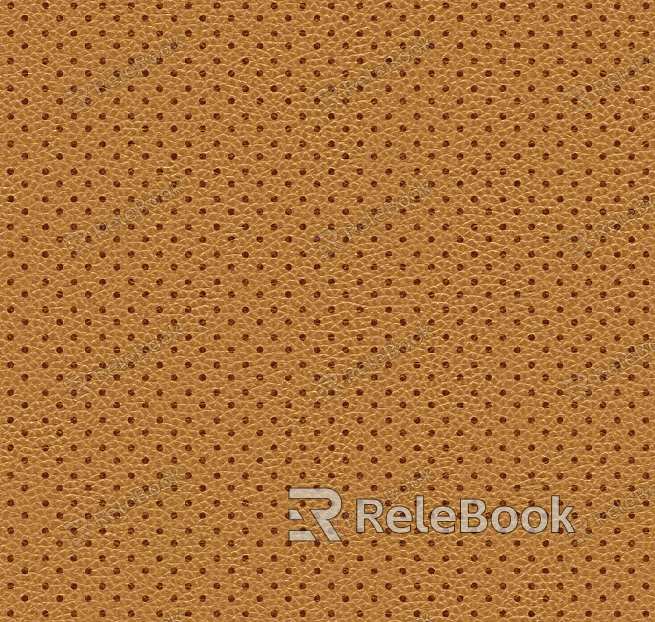 Patterned leather texture