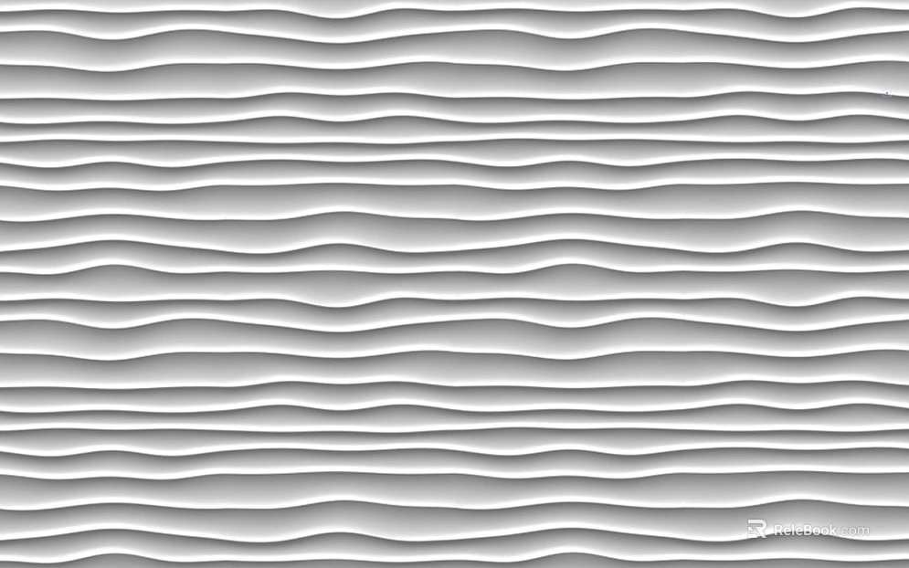 Art Tile White Wavy Tile texture