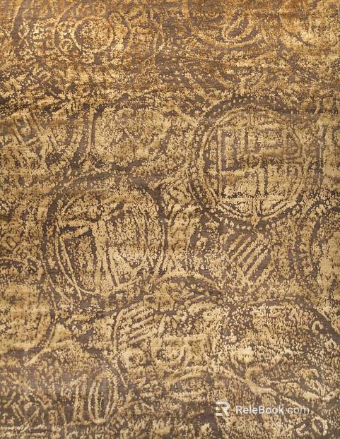 Retro style curry golden pattern flannel background soft texture