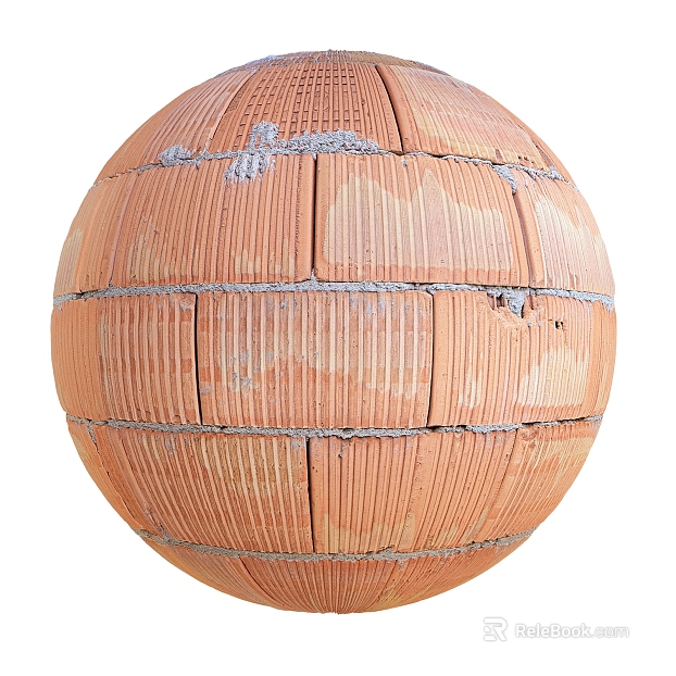 Brick wall 2PBR texture