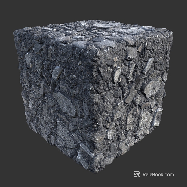 Stone Road PBR texture