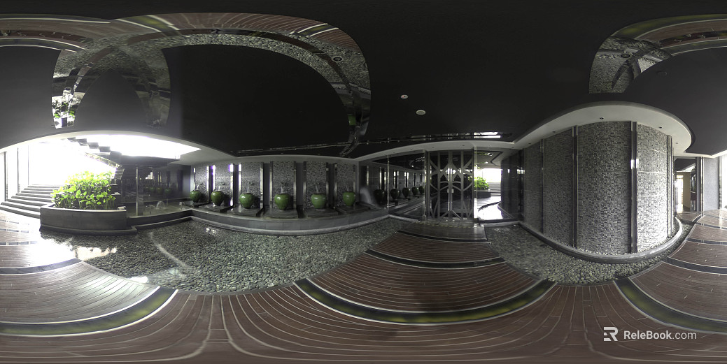 Underground space daytime HDR texture