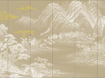 landscape painting texture (ID:ffach724954)