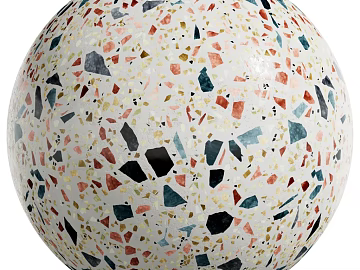 terrazzo PBR texture (ID:ffach514681)