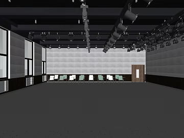 Industrial Wind Deep Grey Cement Floor Studio Space texture (ID:ffaeh390334)