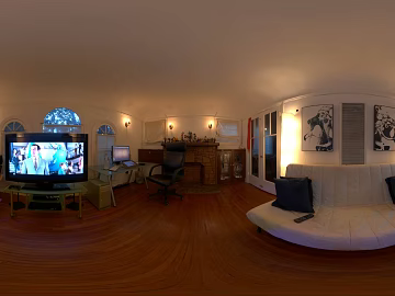 Indoor Home Decoration Living Room Study HDR texture (ID:ffabg14841)