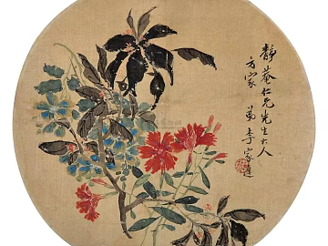 landscape painting texture (ID:ffaeg02269)