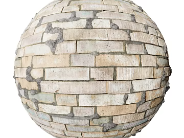Brick PBR texture (ID:ffach000781)