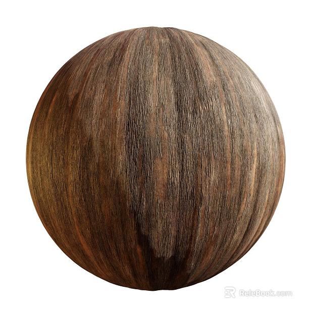 East Asian Bark PBR texture
