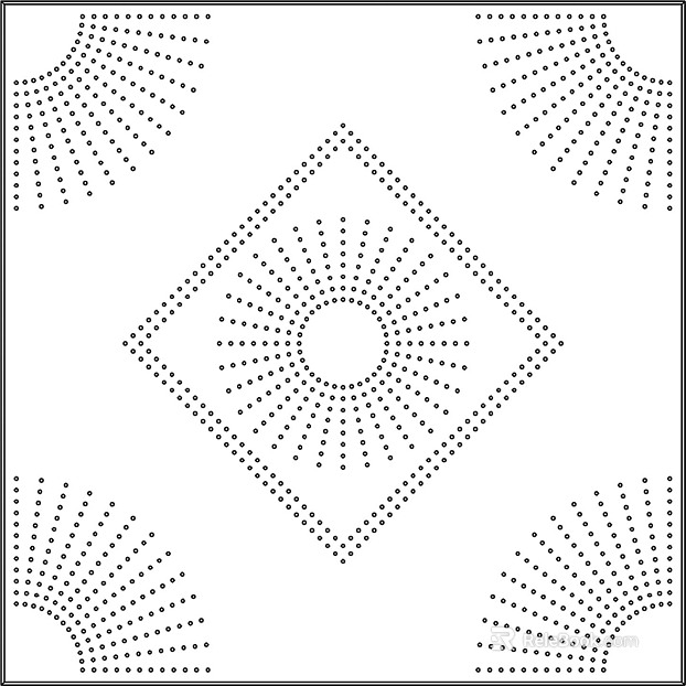 Mineral wool board texture