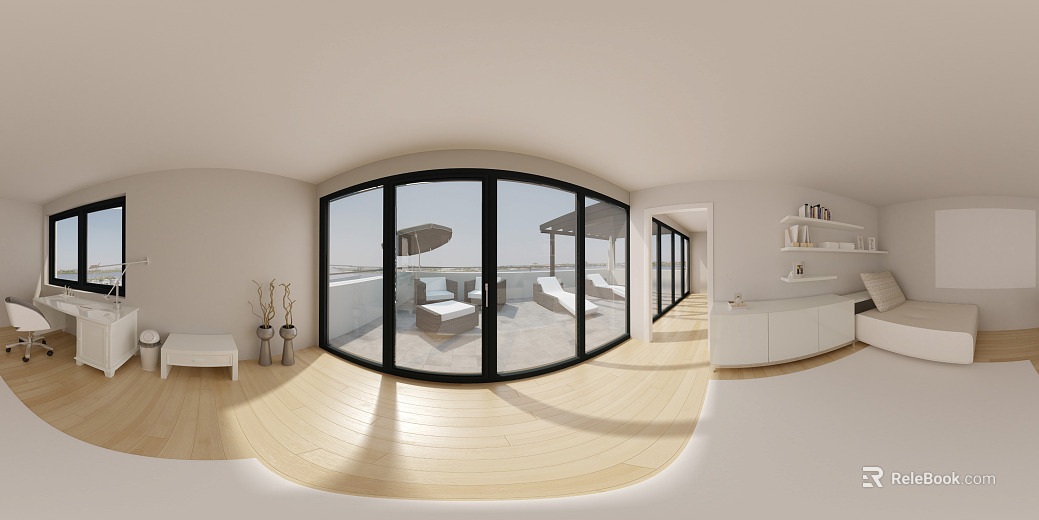 Modern Indoor Bright Indoor Apartment Living Room HDR texture
