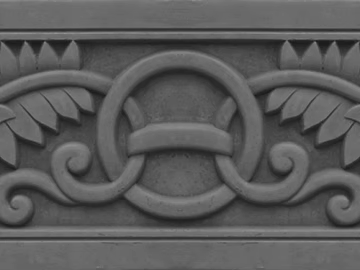 gray embossed skirting board texture (ID:ffaeg56156)
