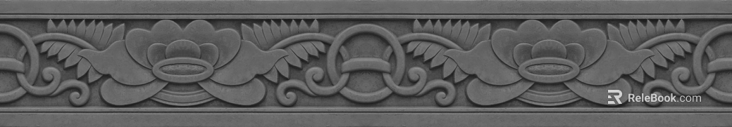 gray embossed skirting board texture