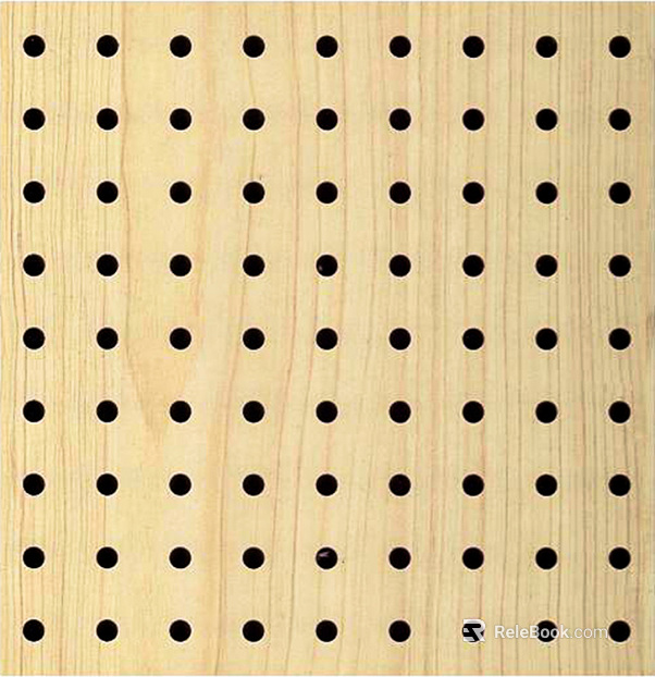 Sound-absorbing board solid wood texture