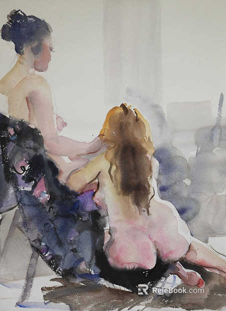 figure painting texture