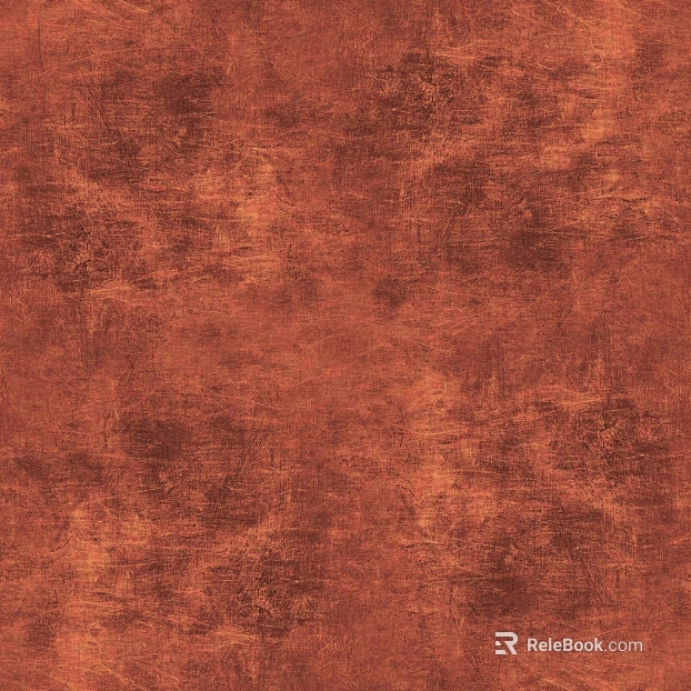 Red-brown distressed metal panel wall cladding texture