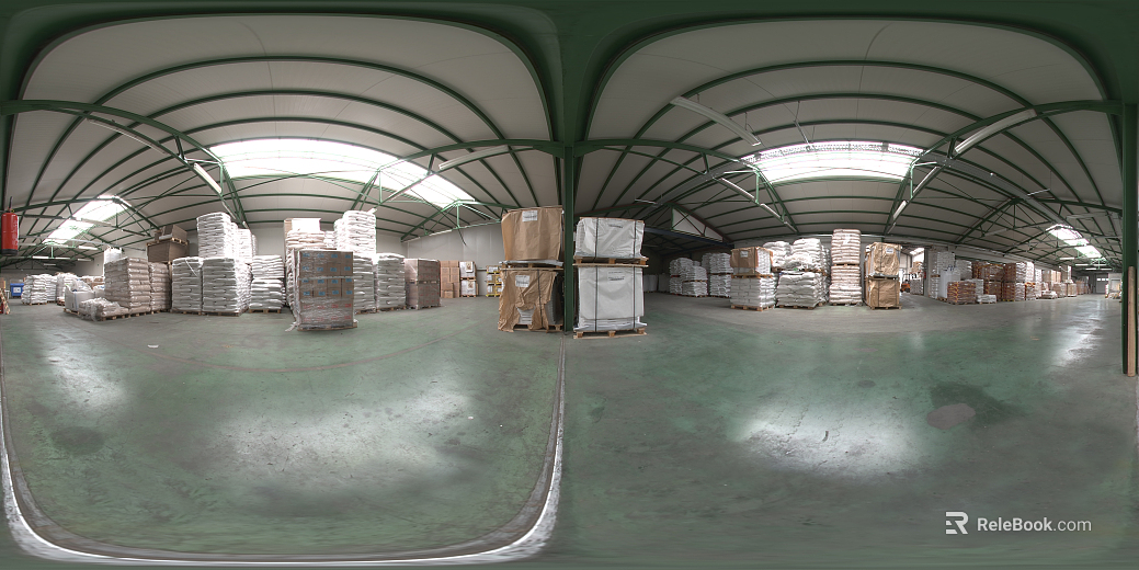 Indoor Warehouse Day HDR texture