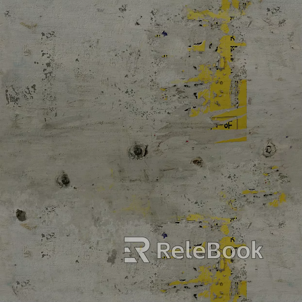 Painted metal texture