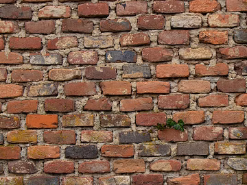 brick wall concrete brick red yellow texture (ID:ffaeg24508)