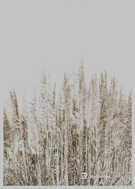 Plant painting texture