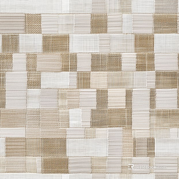 Light Brown Curry Geometric Plaid texture