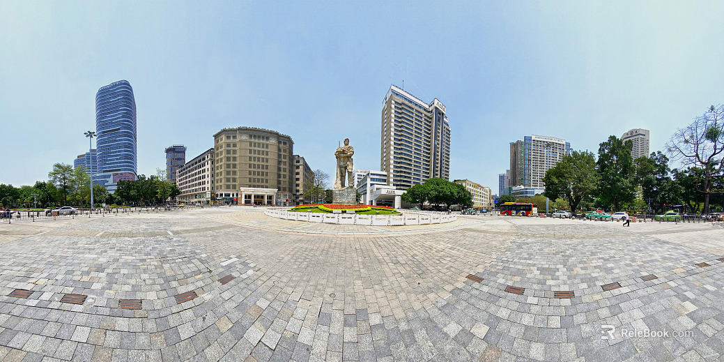 Outdoor HDR Event Square HDR texture