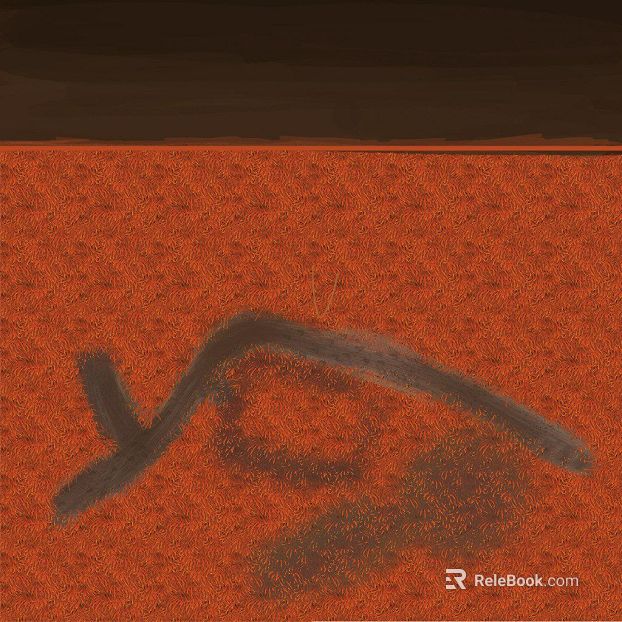 Orange red imitation turf outdoor ground texture