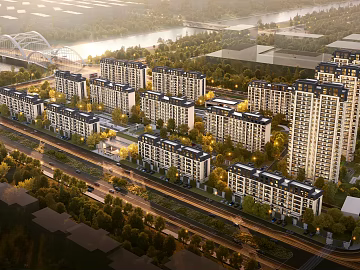 Urban style 3d model