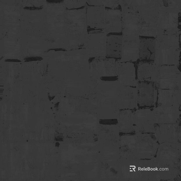 Dark gray vintage brick wall interior background texture