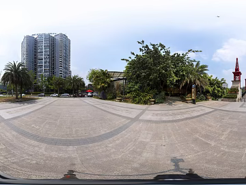 HDR Daytime Park Panorama texture (ID:ffach591303)