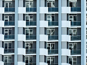 Day and Night Window Building Facade Window 3d model