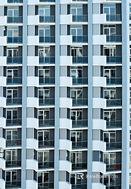 Day and Night Window Building Facade Window texture