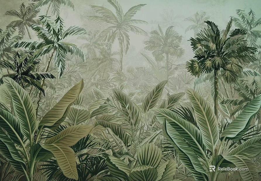 Plant pattern texture