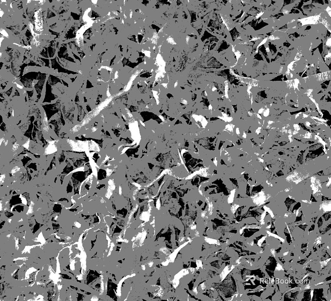 Grayish white sawdust ground fill texture