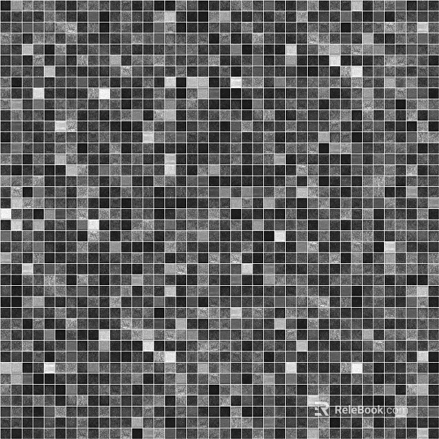 Mosaic Ceramic Map texture