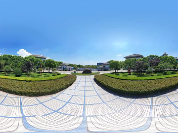 HDR Daytime Park Panorama texture (ID:ffach791303)