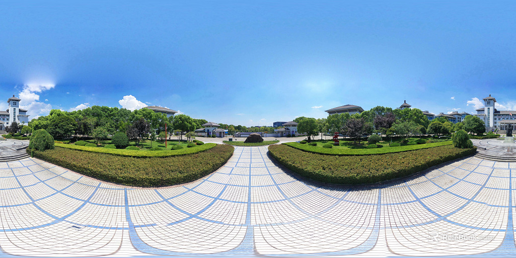 HDR Daytime Park Panorama texture