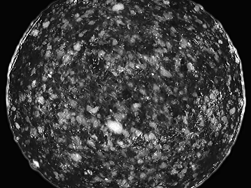 dark gray spot granite wall ground stone 3d model