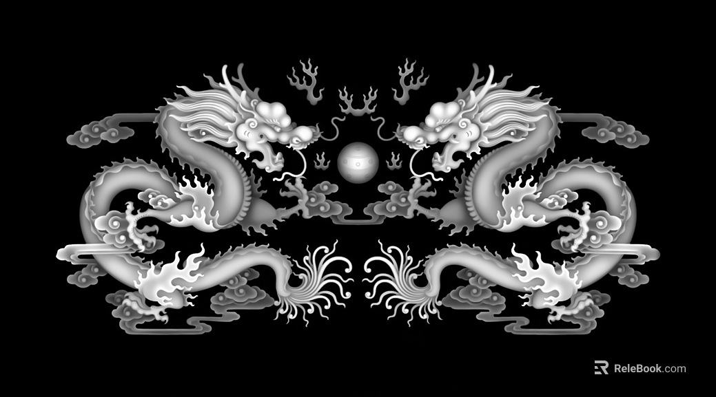 black and white figure texture
