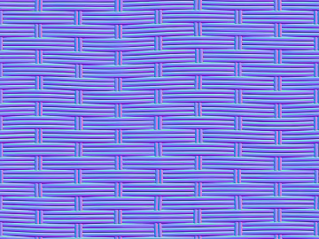 Bamboo Woven Rattan Woven Fabric Normal Concave-convex 3d model