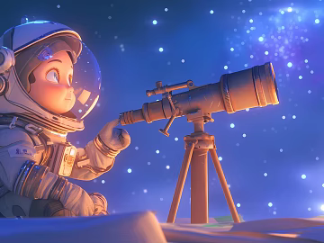 Space Astronaut Theme Wallpaper Mural texture (ID:ffach503280)