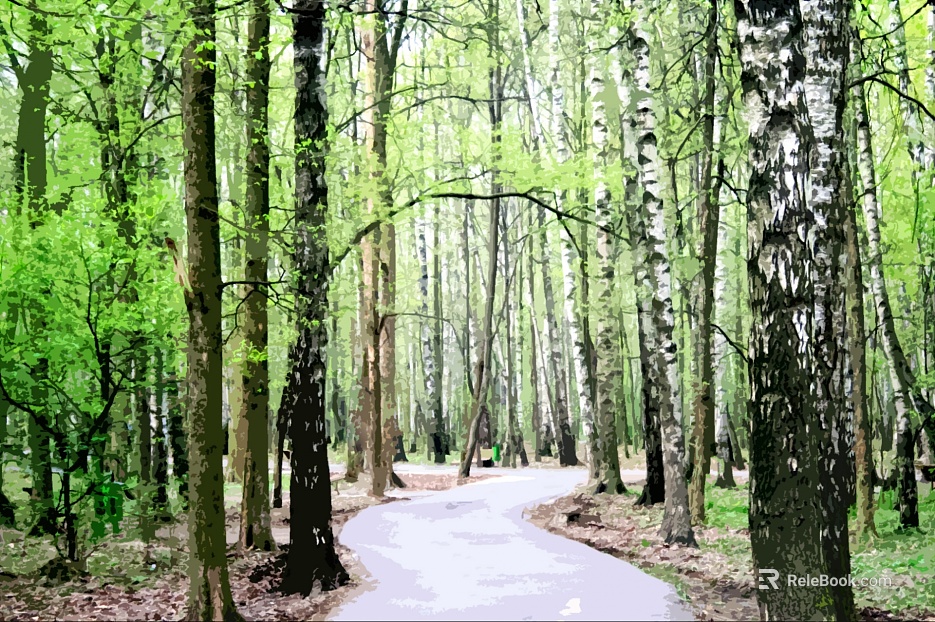 Forest texture