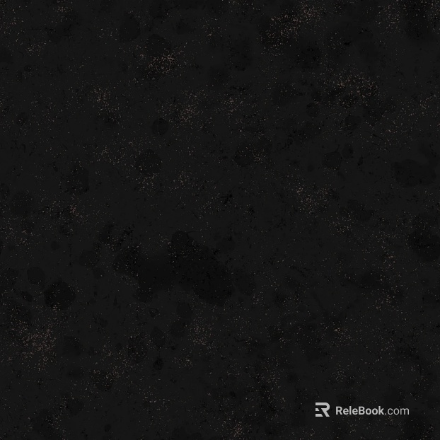 Black paint, damaged paint, worn, rusty metal surface texture