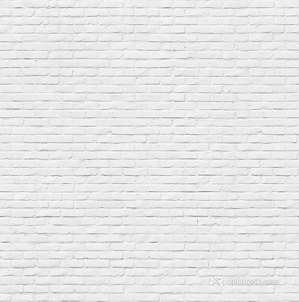 Brick wall white strip brick finish white seam seamless texture