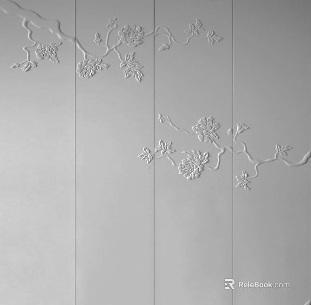 Embossed champagne gold background wall texture