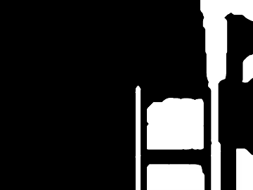 Black and white bump building texture 3d model