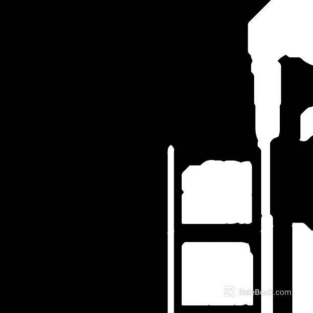 Black and white bump building texture texture